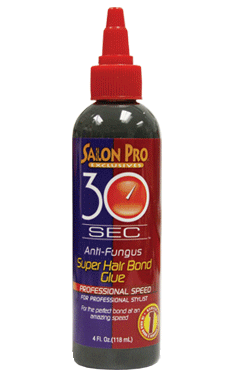 SALON PRO 30 Second Super Hair Bond Glue Black